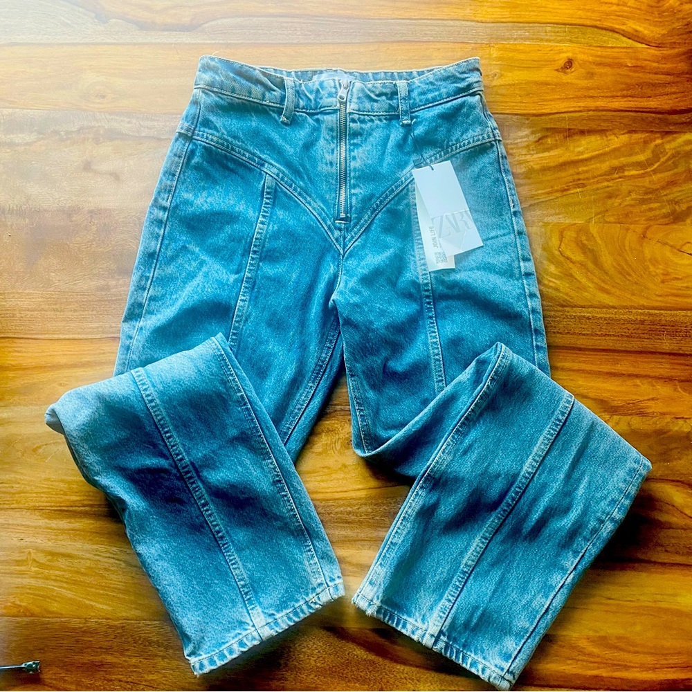 Size 4:  NWT Zara Jeans.